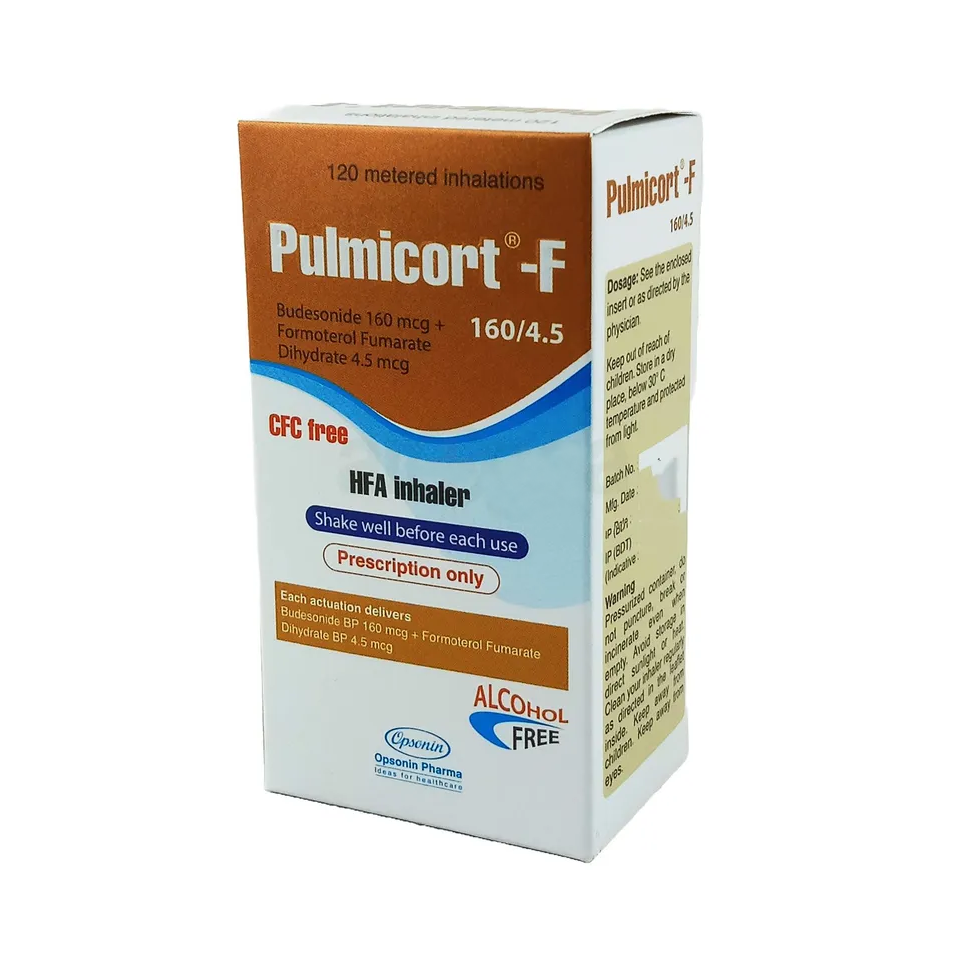 Pulmicort-F Metered-Dose Inhaler (MDI)